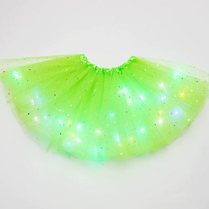 Princess Glow LED Skirt | Soft, Safe & Stretchy for All-Day Play– Last Chance at This Price!