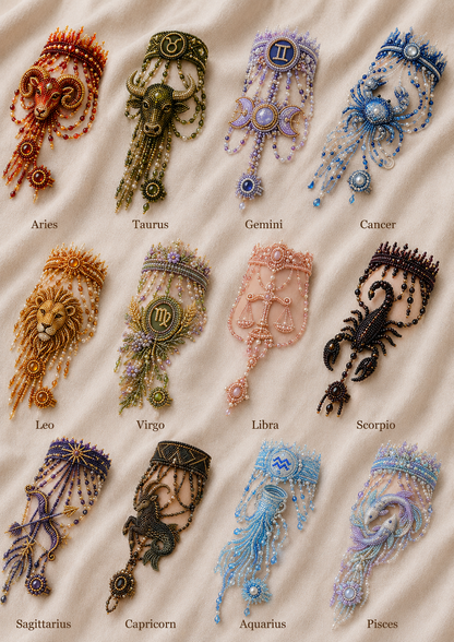49% OFF – Zodiac DIY Beaded Hand Bracelet Kit – Create Your Celestial Wearable ArtLast DayBUY 3 GET 1 FREE (Add 4 Pcs To Cart)