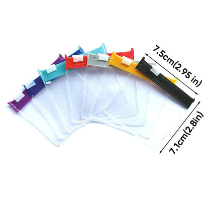 Self-Sealing Zip Storage Bags for Travel & Daily Organization