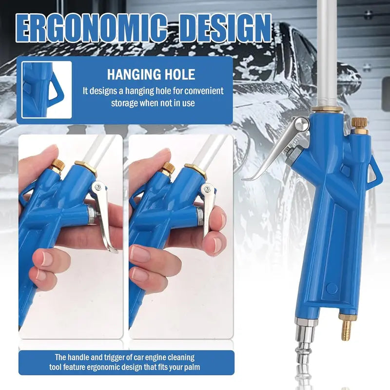 2026 HOT SALE50K+ SOLD Heavy-Duty Pneumatic Air Blow Gun High-Pressure Metal Cleaning Tool for Auto Repair