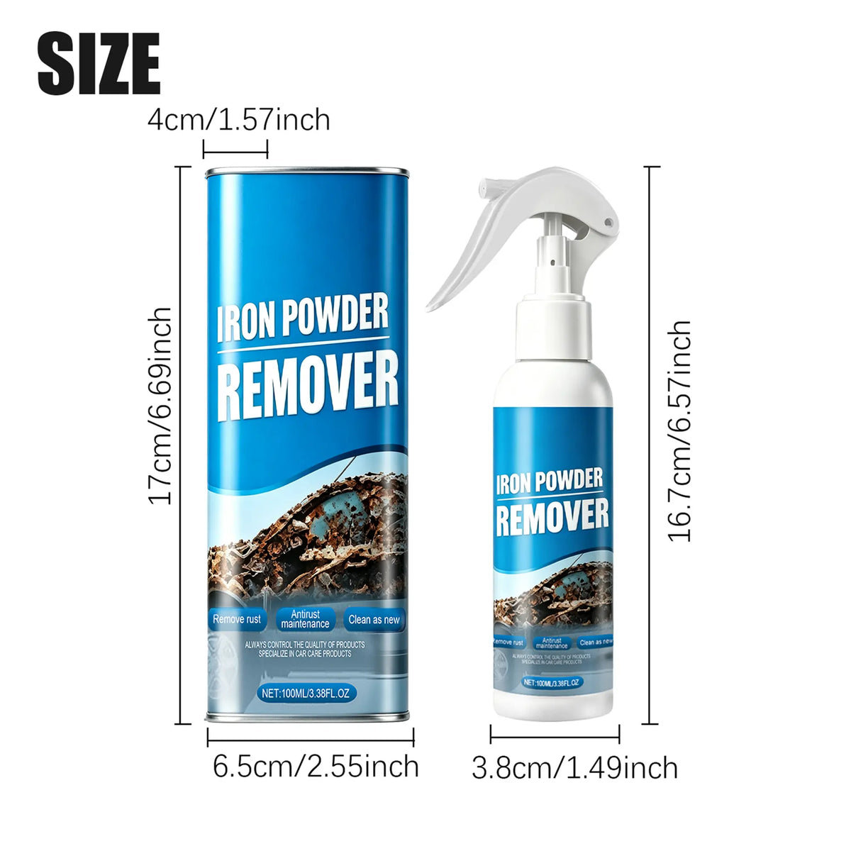 Automotive Rust Remover Spray 100ML