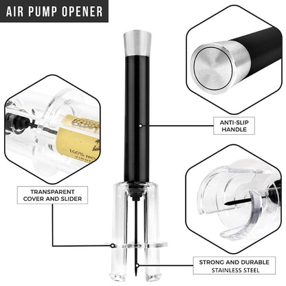 Air Pump Cork Remover Wine Bottle Opener