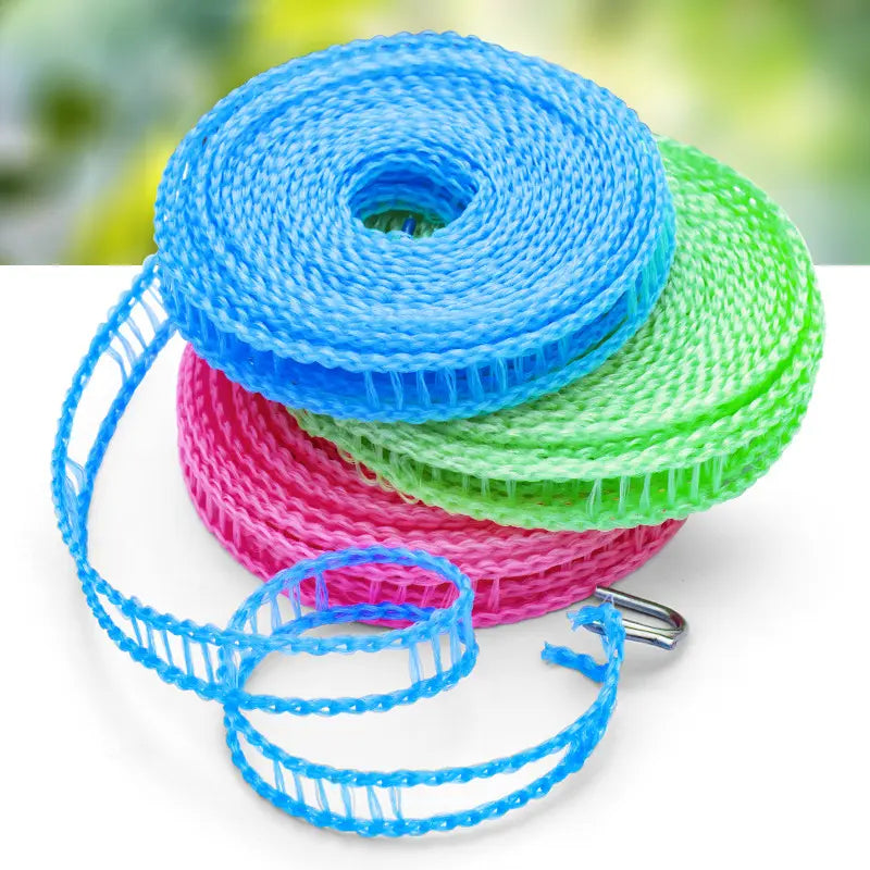 3-Pack Windproof Clothesline | Adjustable Clothesline