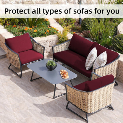 Stretch Sofa Cushion Covers — Only $9.99 Per Cover