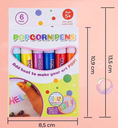 Magic Pen – Draw in 3D with a single stroke! DIY bubble "popcorn" effect drawing pens – Buy 3 Get 2