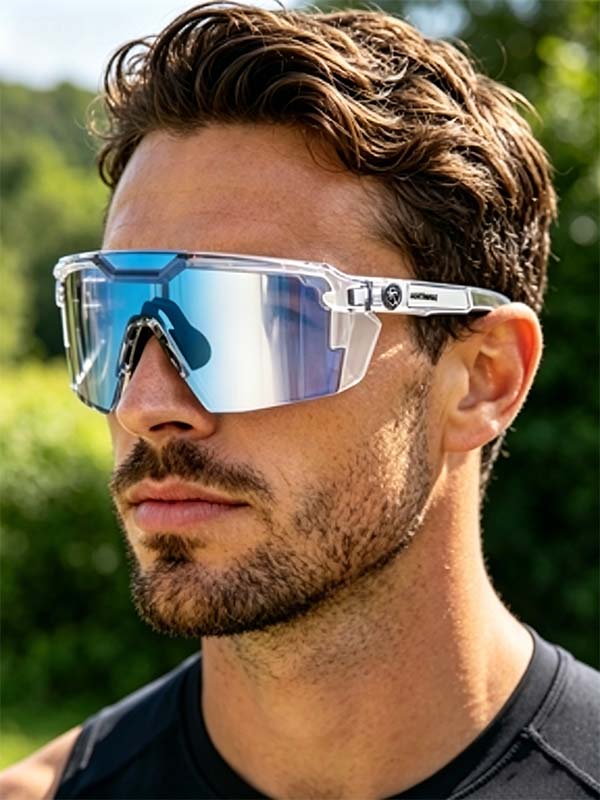UV400 Photochromic Polarized Safety Glasses