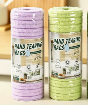 Multipurpose Reusable Tear-Off Cleaning Cloth Roll