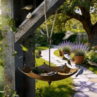 Mini Umbrella Bird Feeder — Whimsical Garden Charm