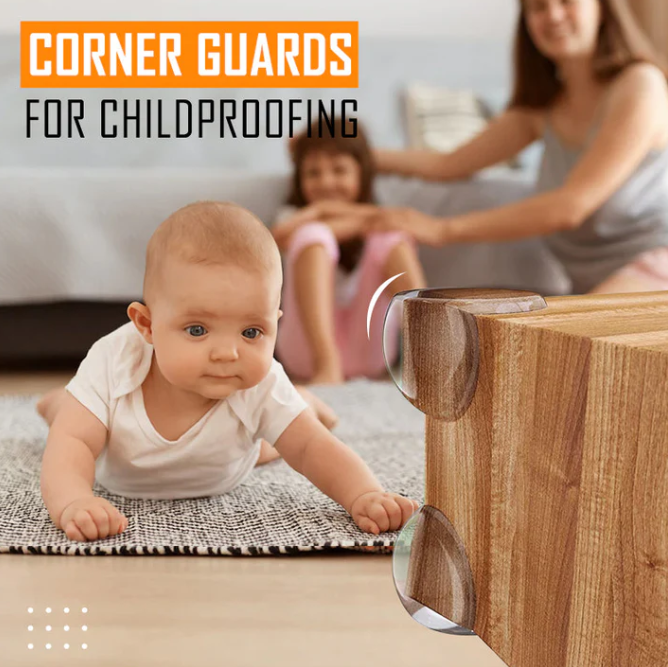 Baby Proof Corner Guards Protect Against Bumps & Bruises