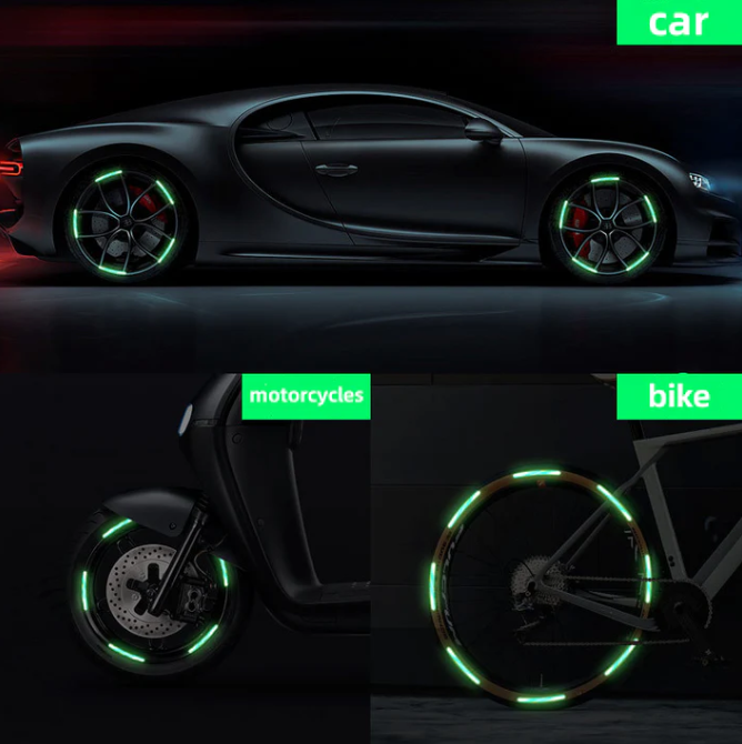 Best-Selling Glow-in-the-Dark Rim Decals — Instantly Upgrade Your Ride