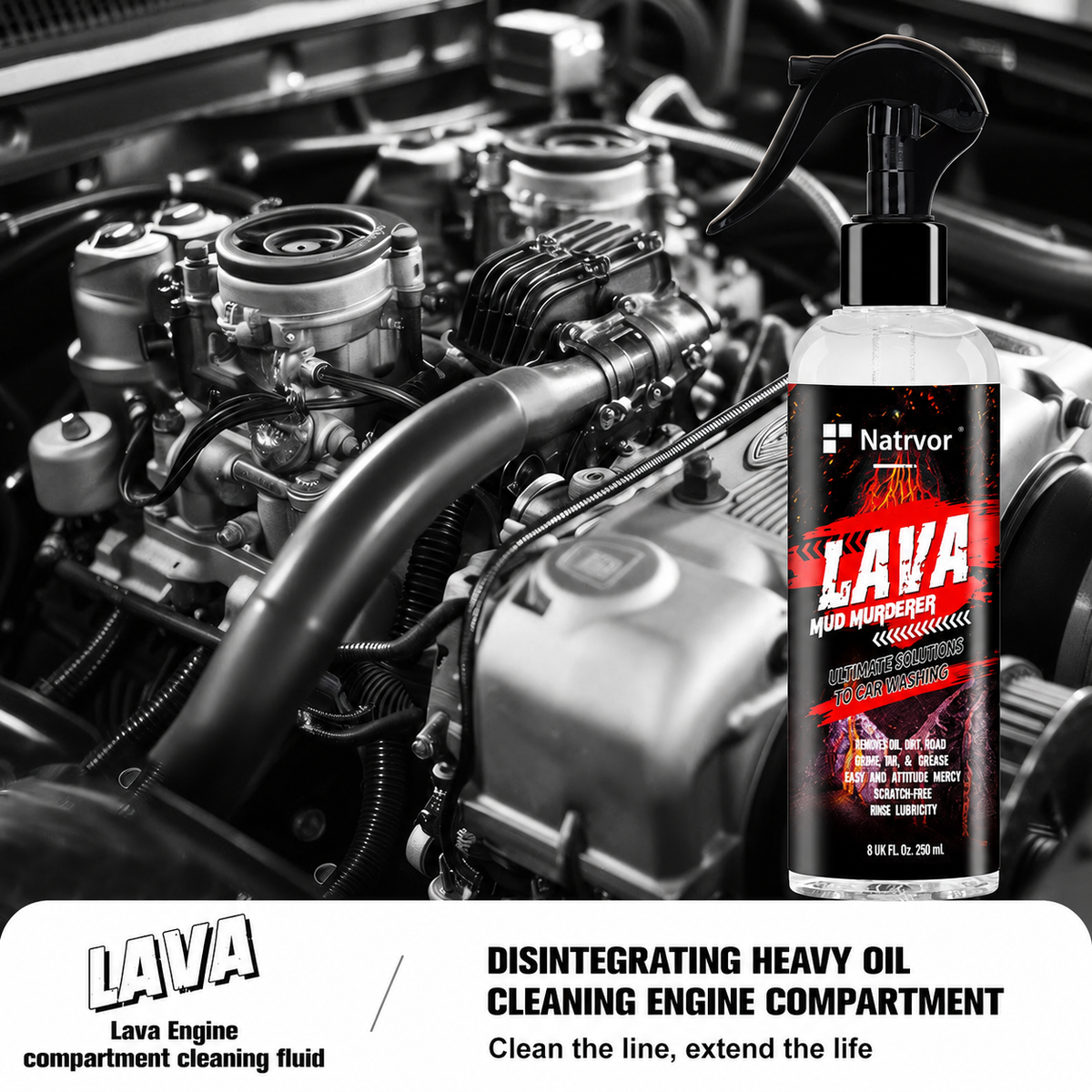 Engine Cleaner Spray | Clean, Degrease & Protect