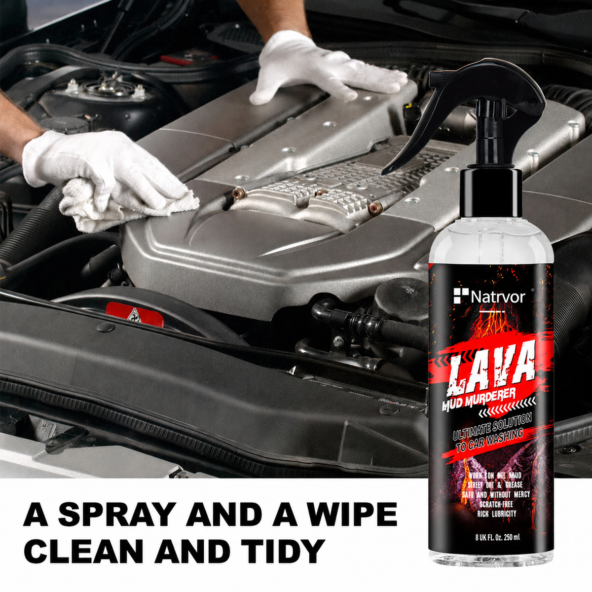 Engine Cleaner Spray | Clean, Degrease & Protect