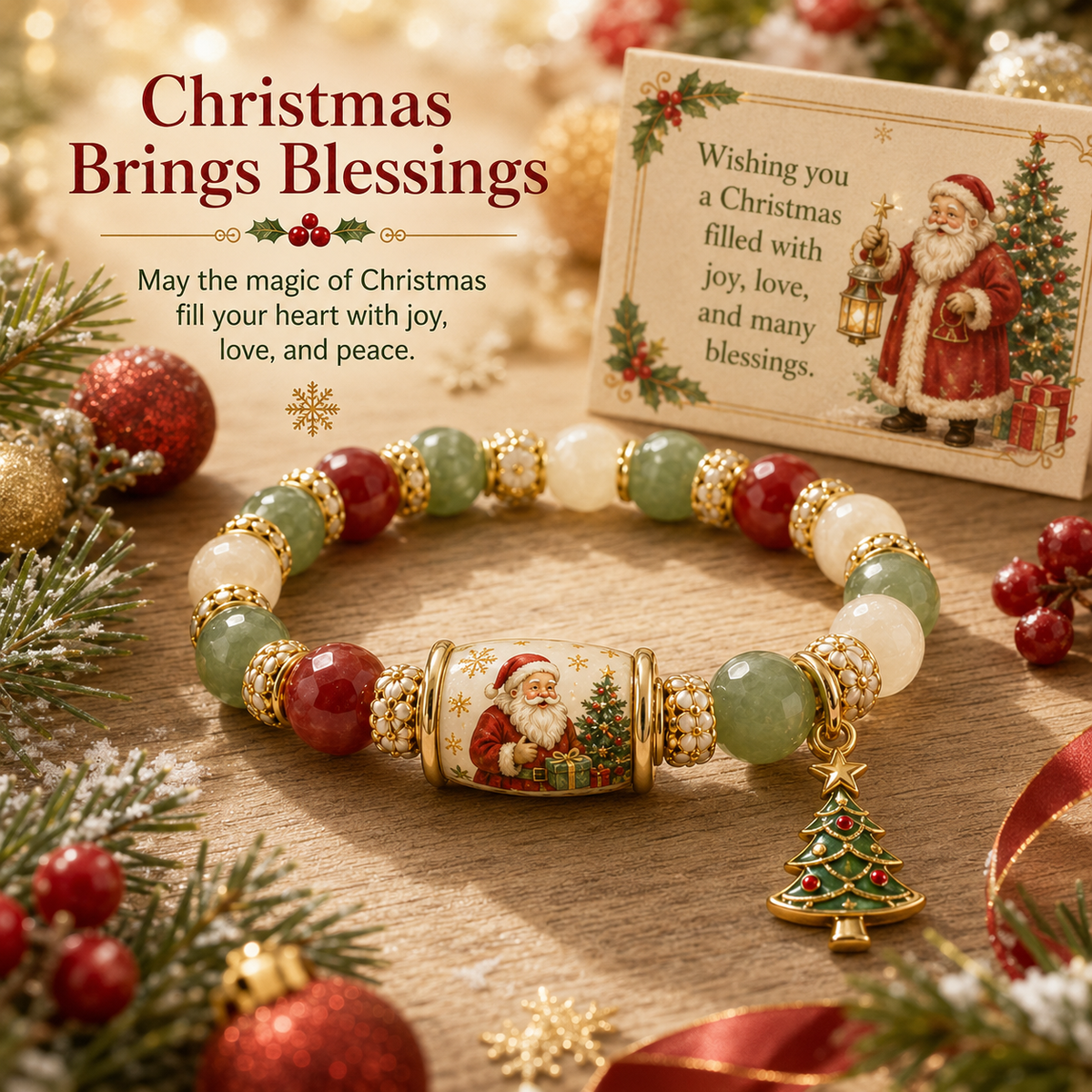 Christmas Magic Bracelet | 2026 Limited Edition — 50% OFF Holiday Sale