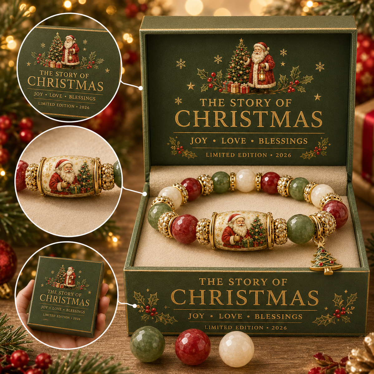 Christmas Magic Bracelet | 2026 Limited Edition — 50% OFF Holiday Sale