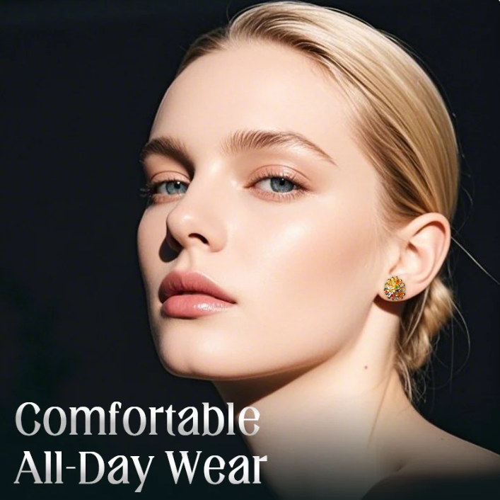 Luxury Firework Earrings and Necklace Timeless Sparkle, Everyday Glamour