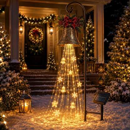 50% OFF Snowman Magic -Flowing Snowflake LED Christmas Garden Light