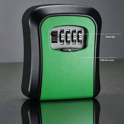 Wall Mount Key Lock Box‑ 4 Digit Combination Lockbox