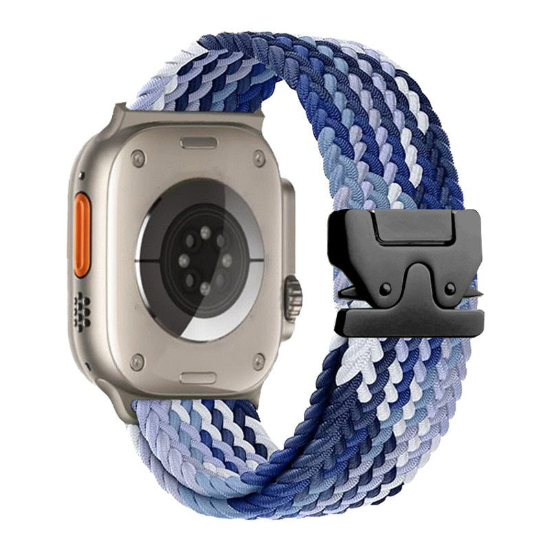 Apple Watch Parachute-Buckle Woven Nylon Loop Band