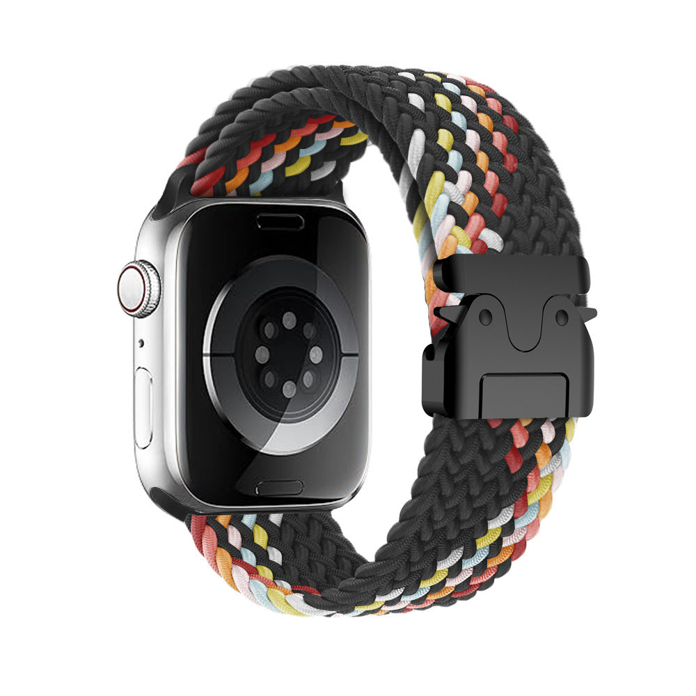 Apple Watch Parachute-Buckle Woven Nylon Loop Band