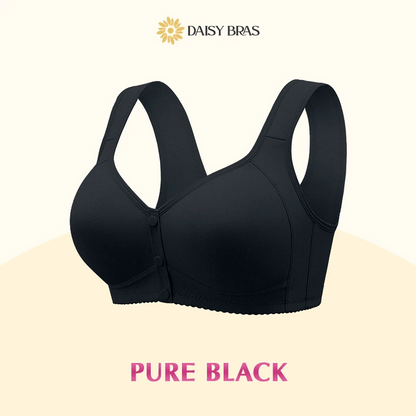 Daisy - Front-Button Wireless Comfort Bra