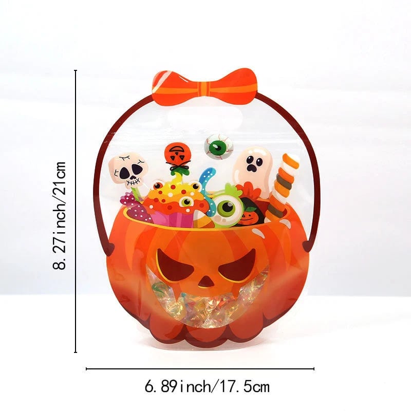 Last Day 50% OFF - Halloween Plastic Goodie Bags
