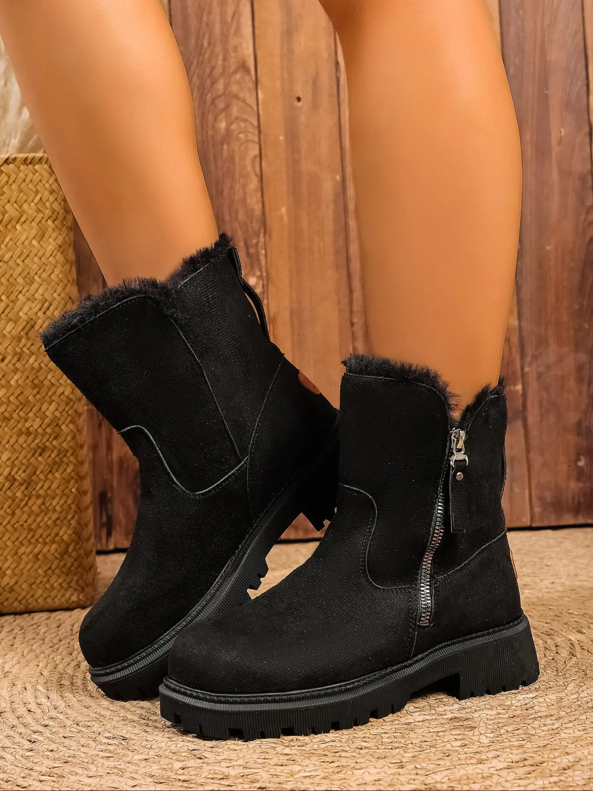 Women's Ankle Boots – Chunky Sole