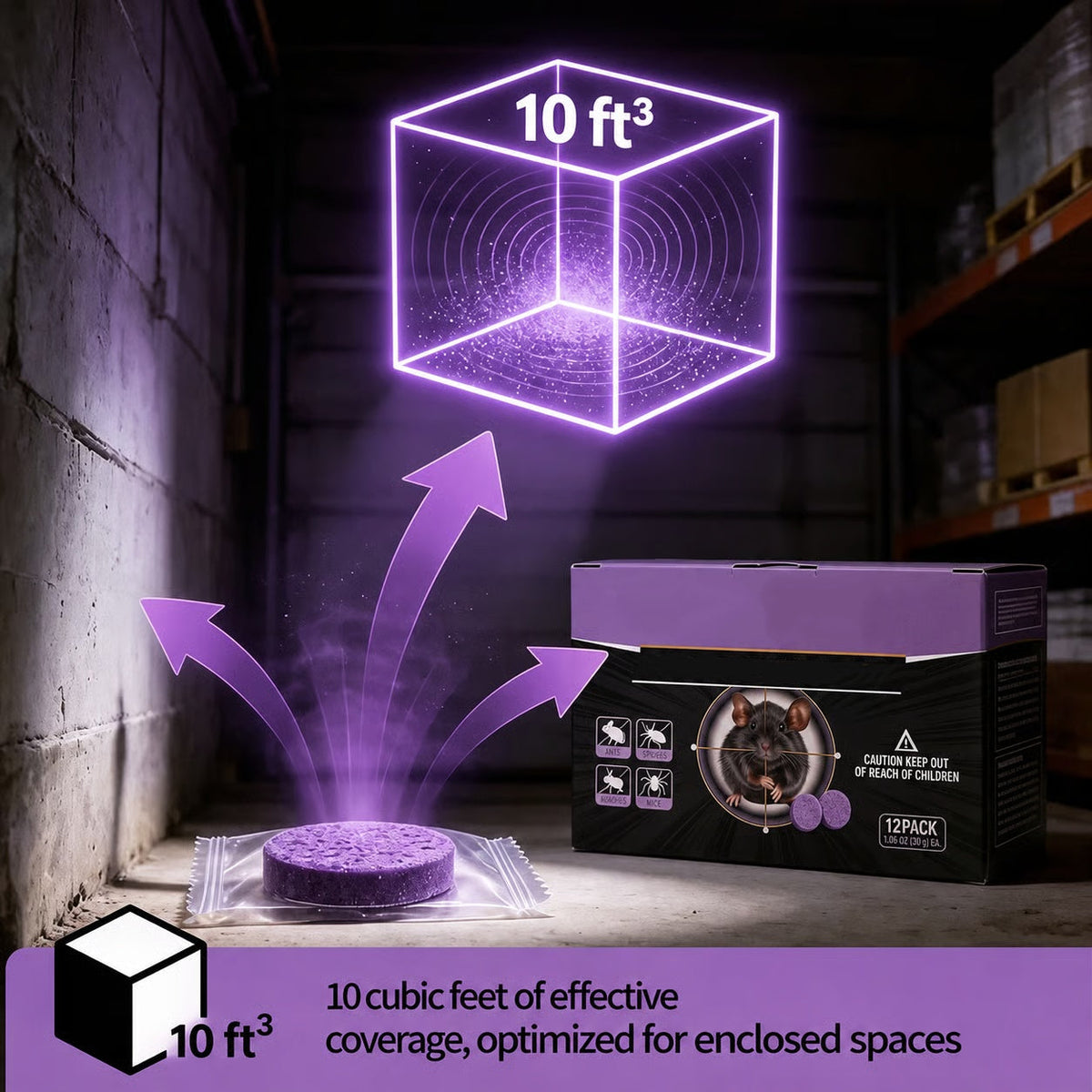 Rodent Defense Balls – Protect Furniture, Cabinets & Storage Areas