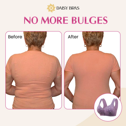 Daisy - Front-Button Wireless Comfort Bra