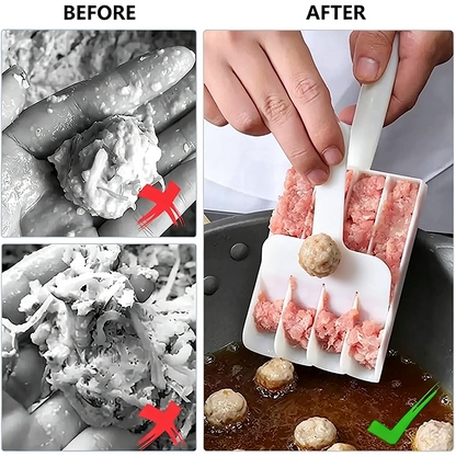 Creative Kitchen Triple Meatball Maker, Meatball Shaper Kitchen Triple Meat Tenderiser Meat Baller