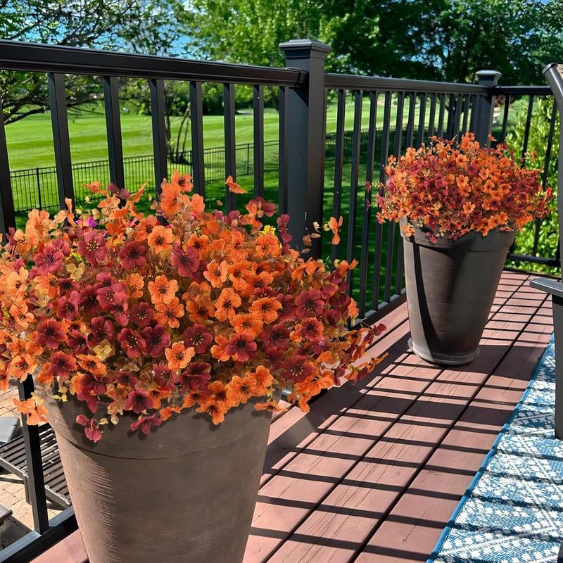 Last Day 50% OFF - UV-Resistant Artificial Daisy Flowers for Fall Decor Halloween