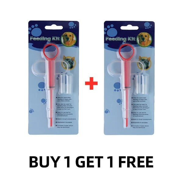 2-in-1 Pet Medicine Feeder – For Pills & Liquid Medication