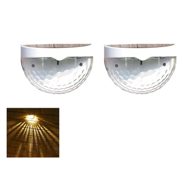 Solar Step Lights – Waterproof Garden Glow in Warm, White & Color Modes