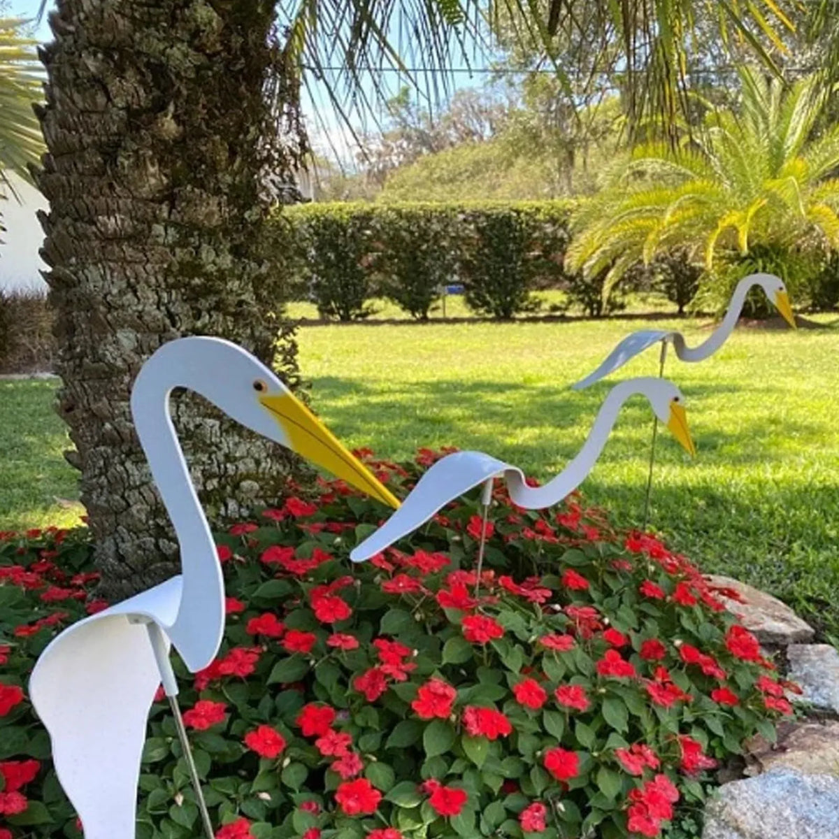 50% OFF Today | Florida Dancing Birds Metal Garden Art