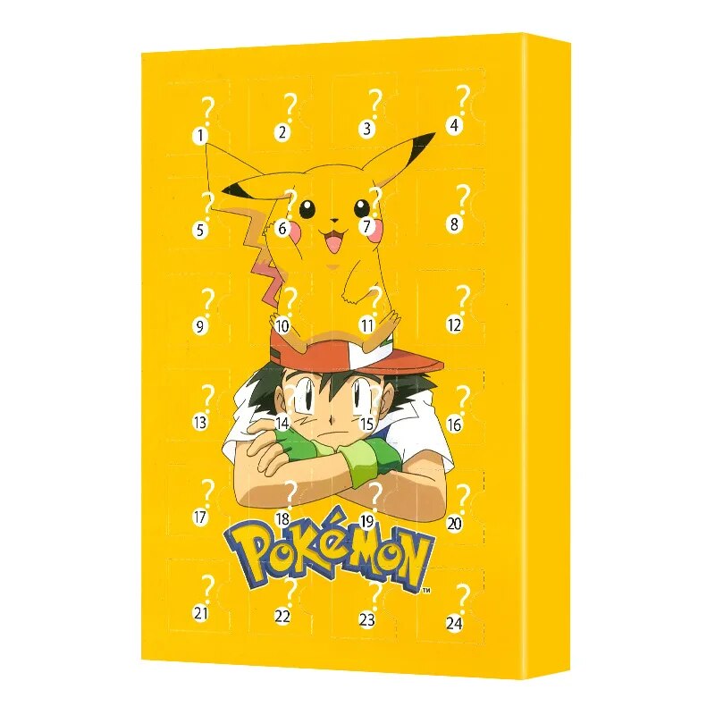 24 Pokémon Figurines & Countdown