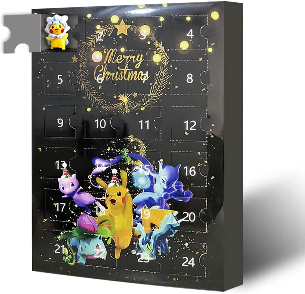 24 Pokémon Figurines & Countdown