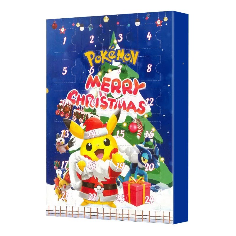 24 Pokémon Figurines & Countdown