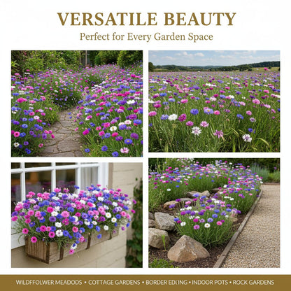 Premium Cornflower Seeds – The "Unstoppable" Wildflower That Grows Anywhere