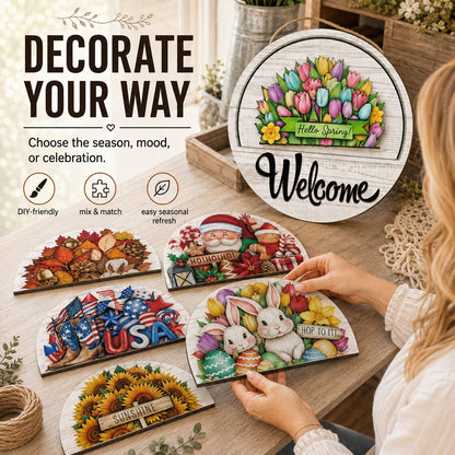 Refresh Your Door All Year — 16 Designs