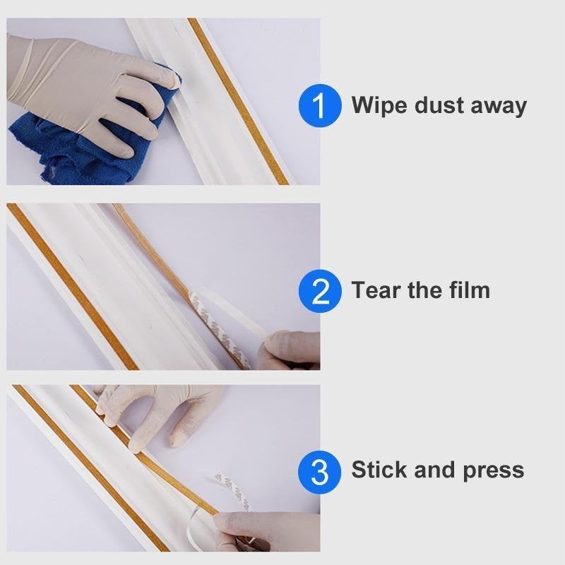 Self-Adhesive Anti-Mold Gap Beautifying Tape (6 M/20 ft)