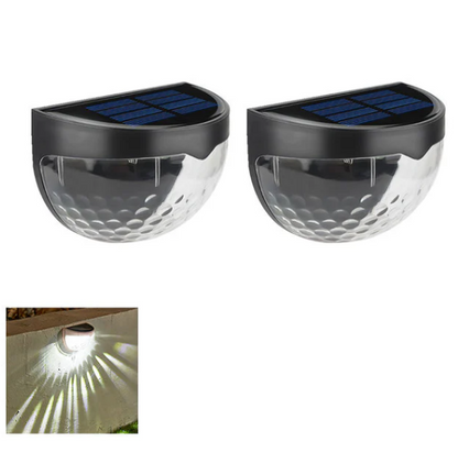 Solar Step Lights – Waterproof Garden Glow in Warm, White & Color Modes