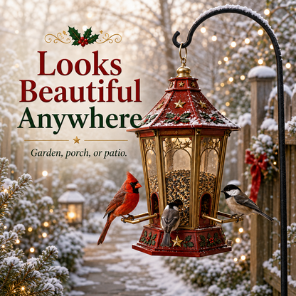 Christmas Bird Feeder Collection