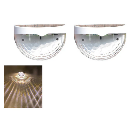 Solar Step Lights – Waterproof Garden Glow in Warm, White & Color Modes