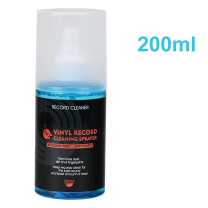 LIMITED-TIME 50% OFF! Anti-Static Vinyl Record Cleaning Spray – Dust Removal, Alcohol-Free, Easy Mist