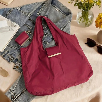 Foldable Keychain Bag Reusable Grocery Bags