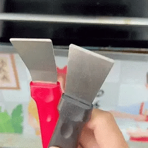 All-in-One Cleaning Spatula Remove Grime, Residue & Stubborn Build-Up