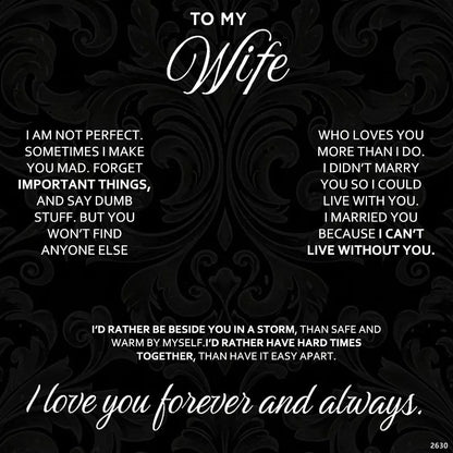 For Love - I Love You For Always & Forever Necklace