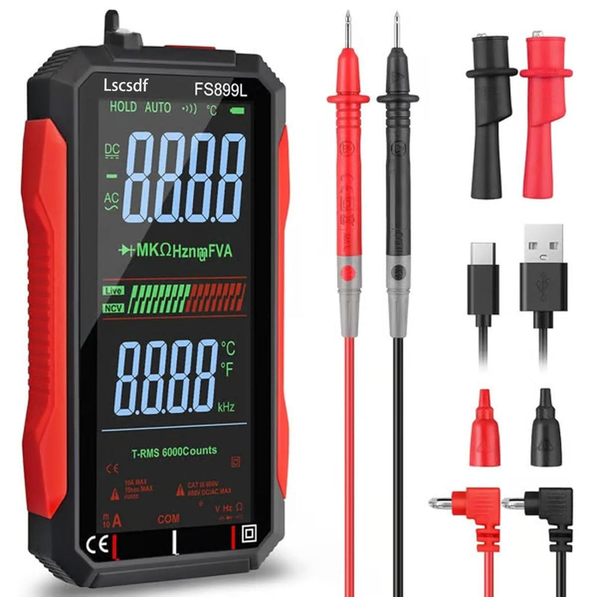 Hot Sale 50% OFF | USB Rechargeable Digital Multimeter | Smart Electrical Testing Made Easy