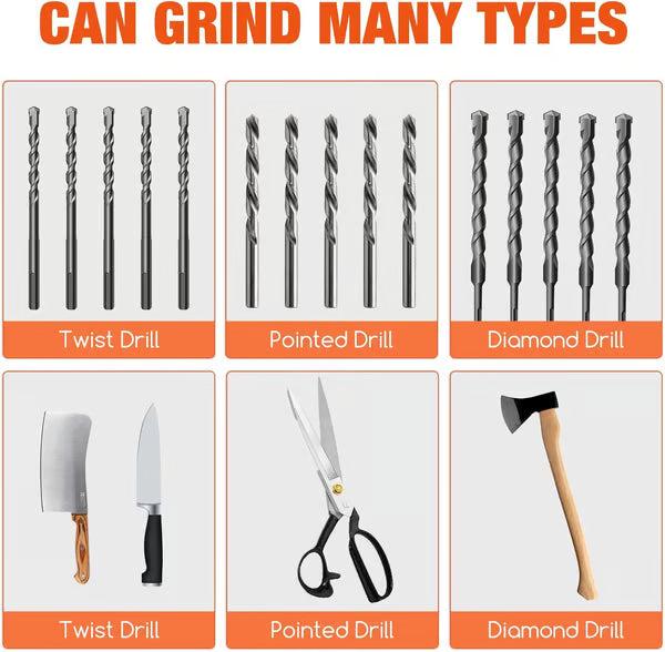 Professional Drill Bit Sharpening Tool Extend the Life of Your Drill Bits