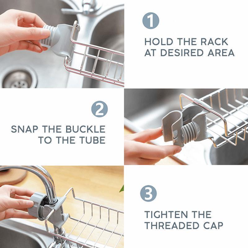 Christmas Hot Sale-50% OFFKitchen Sink Organizer Rack