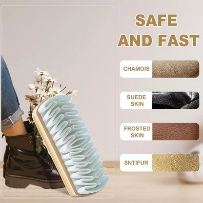 2-in-1 Suede Shoe Brush Leather Care Essential